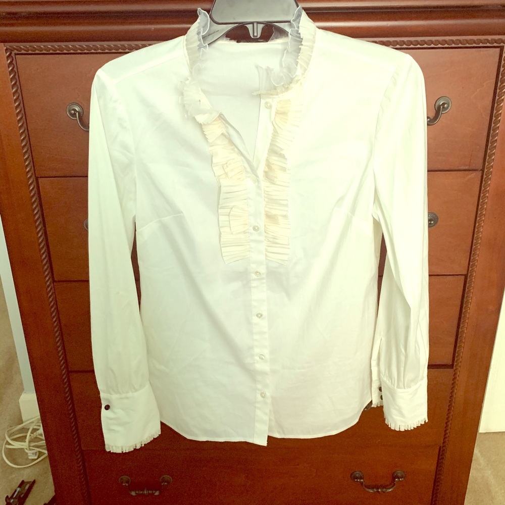 NWT Ann Taylor button down top sz 4P